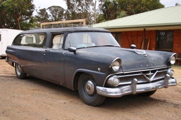 Ford hearse 1955