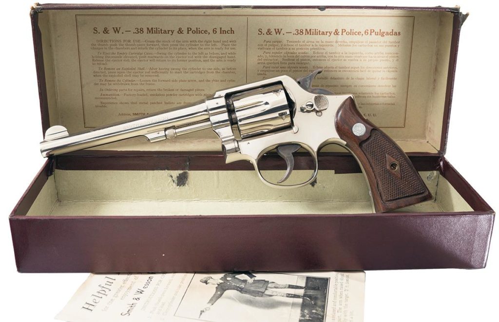 Smith & Wesson 38 canon long Jones