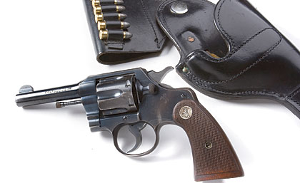colt 38 special police with Holster -Jones et Brabeck