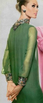 Robe de cocktail-Pierre Cardin 1965
